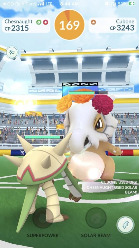 I’m not getting the event Cubone through the raids. Is anyone else having this issue?