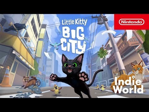 Little Kitty, Big City - Switch Reveal Trailer