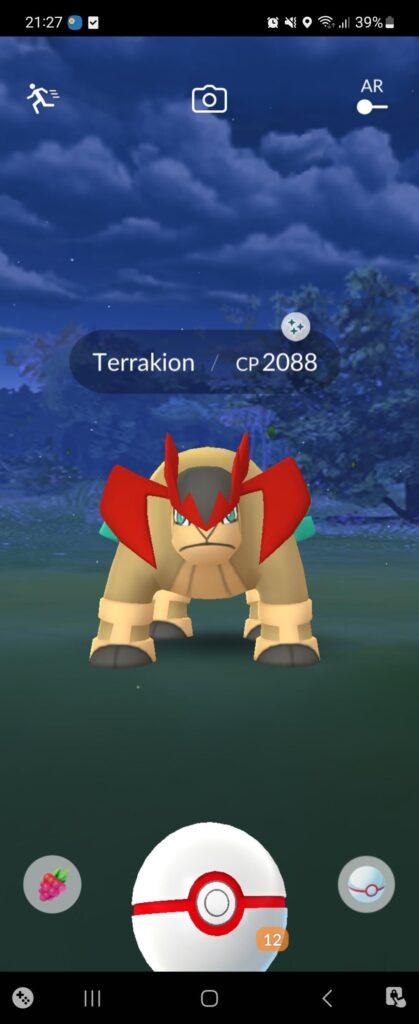 First try at Terrakion raid!