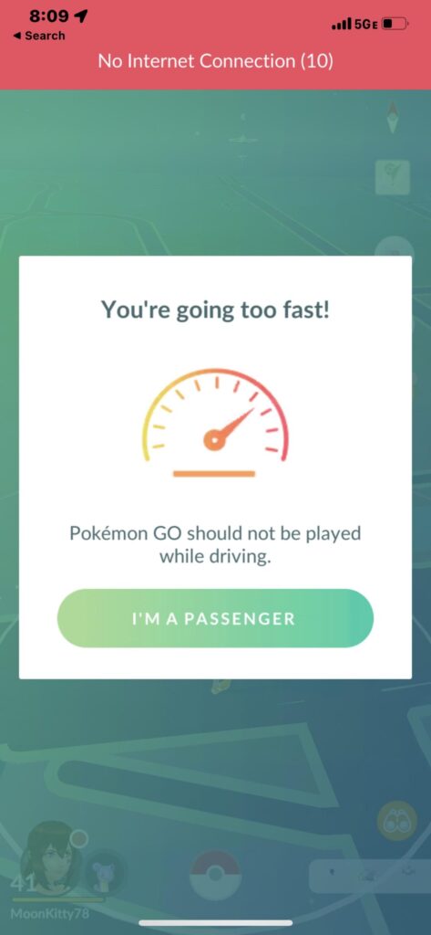 All of a sudden I can’t play!