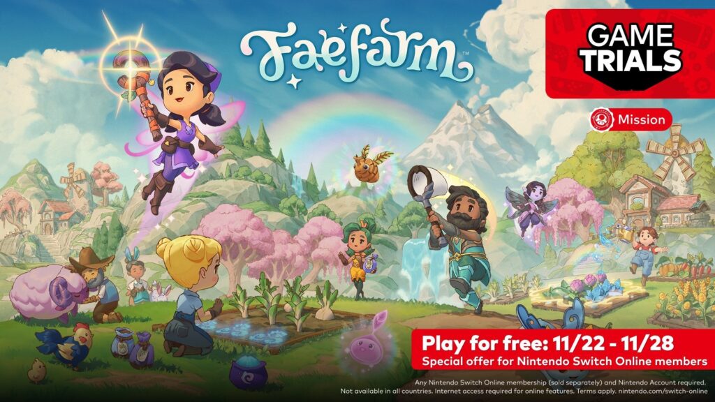 Fae Farm Free to Play 11/22 to 11/28