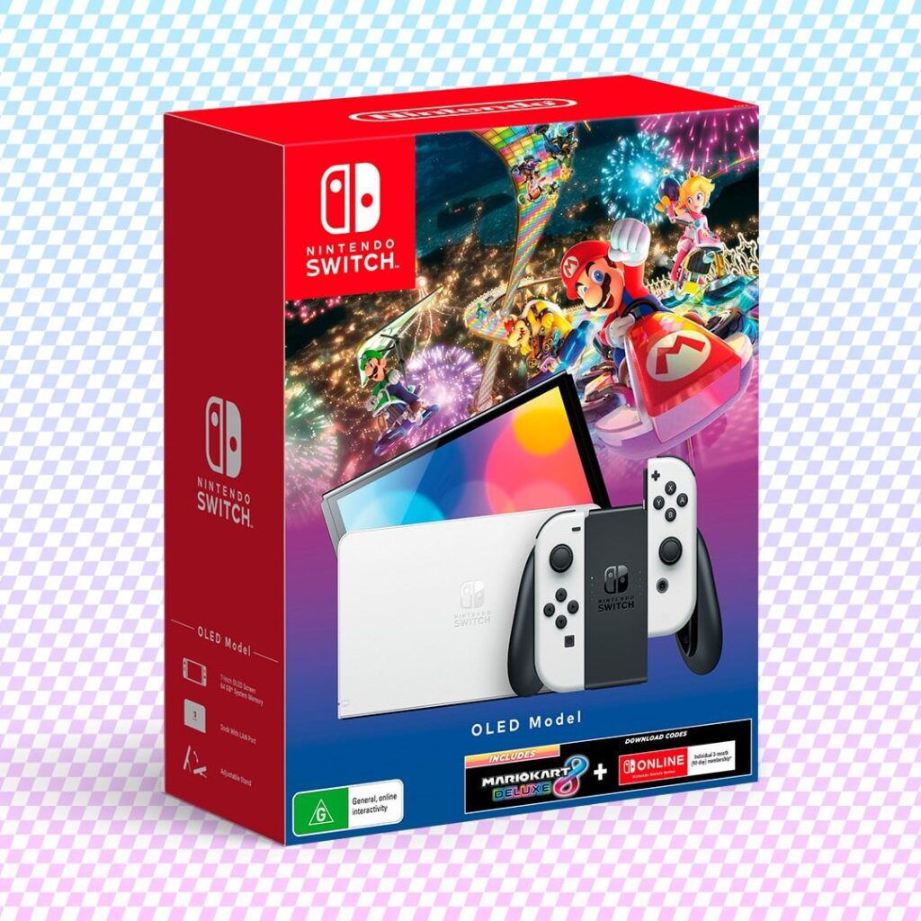Nintendo Switch OLED Mario Kart 8 Deluxe Bundle has been Revealed for Australia (11/24 Launch)