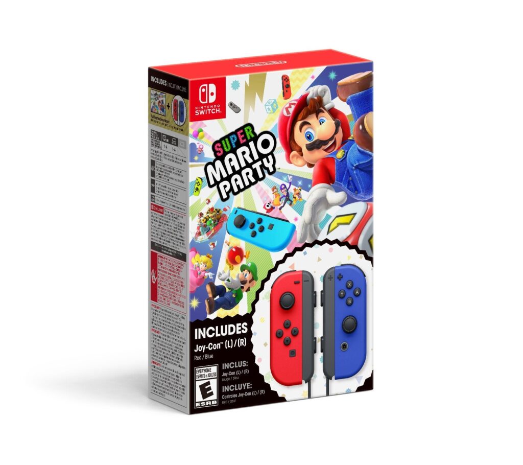 Super Mario Party + Joy-Con Bundle Announced