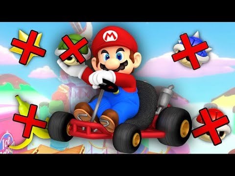Mario kart 8 no item challenge