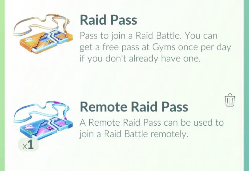 Remote Raid Pass From Field Research