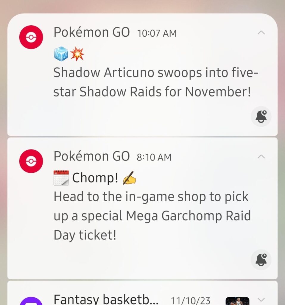 Notifications are back for S23 users!