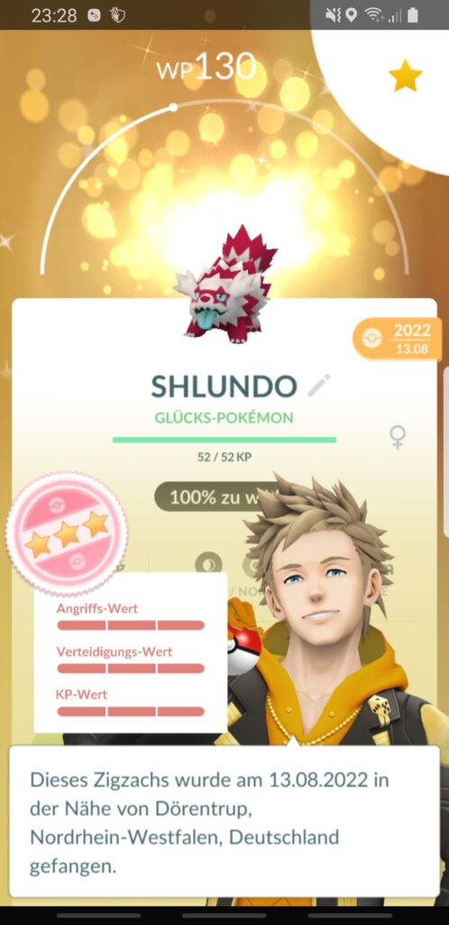 My first shundo After 3 years of playing it was the First trade of the day with my brother