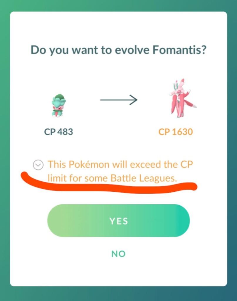When you find out you have good PvP IV’s and then….