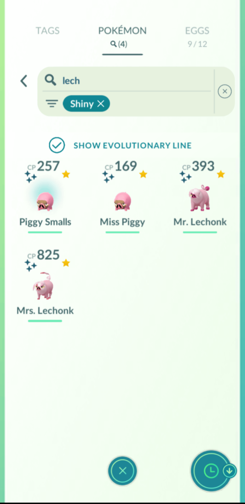 I completed the Lechonk family today!