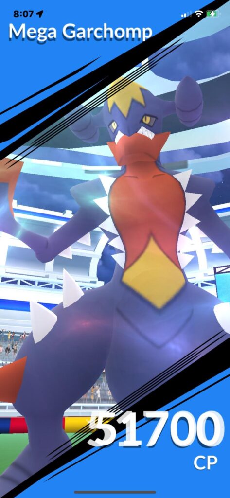 Mega garchomp is here!!