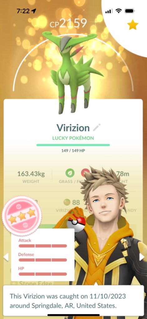 My first lucky hundo