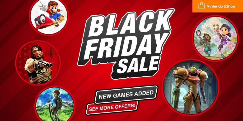 Round 2 of the Black Friday eShop deals is live in Europe: Metroid Prime Remastered, Bayonetta 3, Fire Emblem Engage, Red Dead Redemption discounted for the first time (plus more)