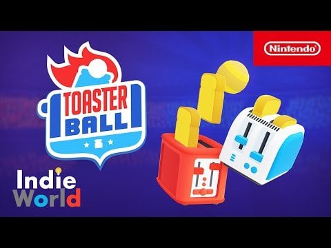 Toasterball - Switch Reveal Trailer (Japanese Indie World)