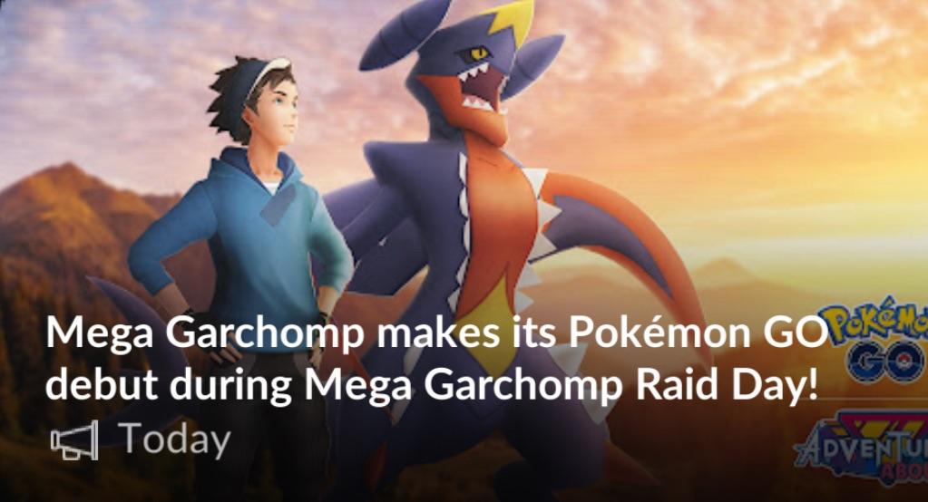 It’s happening! Mega Garchomp, let’s GO!