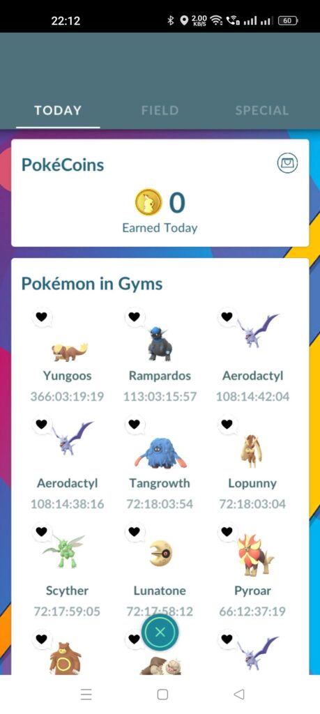 My boy successfully defended a gym for 1 year. Go on. Congratulate him. Don't be shy.