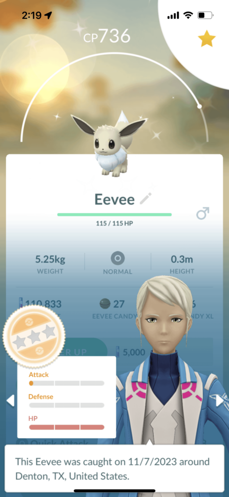 Well at least he’s in good health