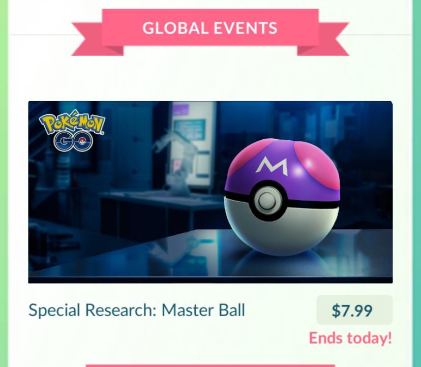 Is $8 too much for a Masterball?