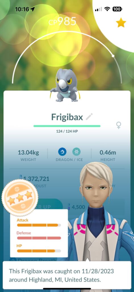 my very first frigibax