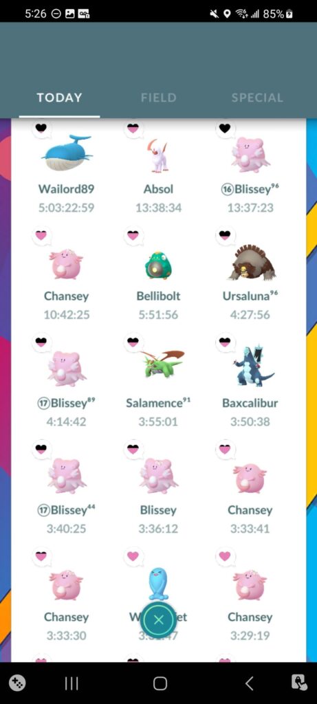Ever get bored and take over every single gym in your neighborhood until the game doesn't let you anymore?