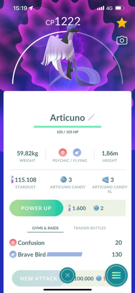 Today was a good day. Immediately threw my master ball without hesitation. Iv’s were atrocious but idc😎