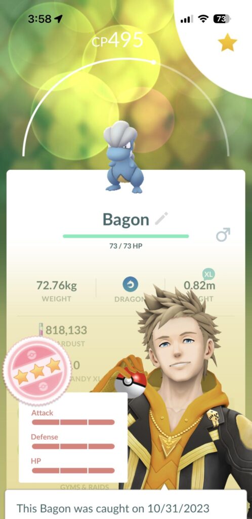 Got this guy from a field research!