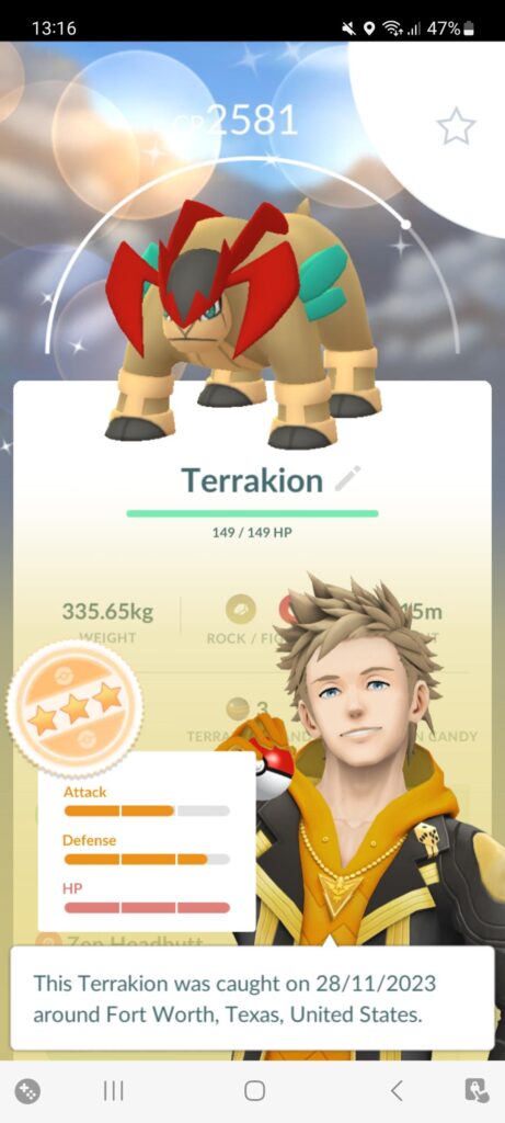One Terrakion raid. One shiny. That'll do nicely.