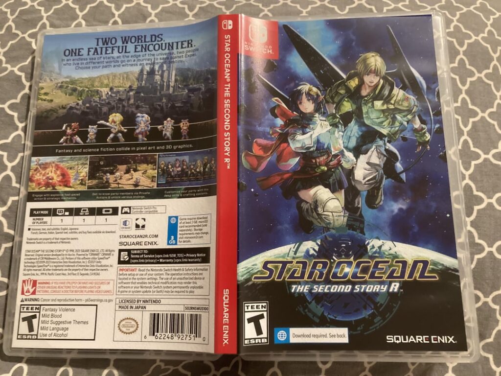 Star Ocean Physical just arrived! Better game than I anticipated.