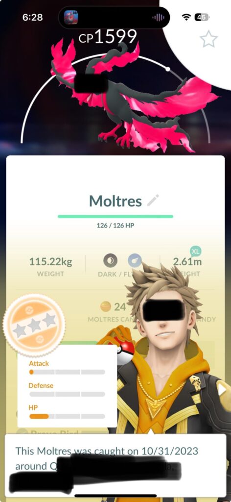 I shouldve recorded... Golden Razz + Bad Throw + Pokeball