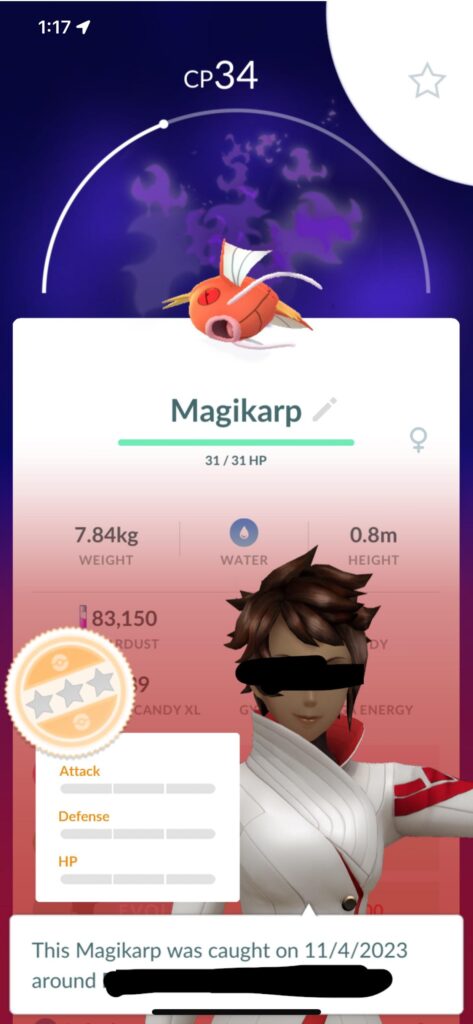 SHADOW NUNDO !! I think this has got to be rare, right? 😦