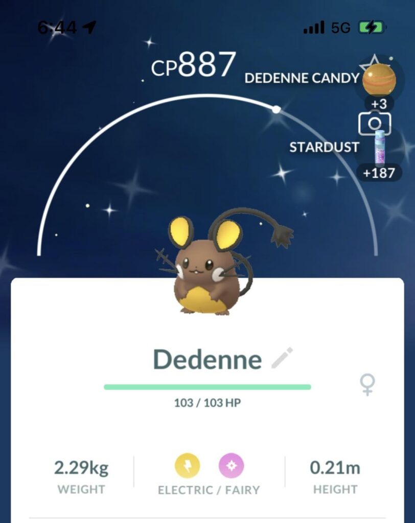 I’ve wanted a shiny Dedenne for so long… I JUST GOT TWO BACK TO BACK!!!!!! What do I name them???
