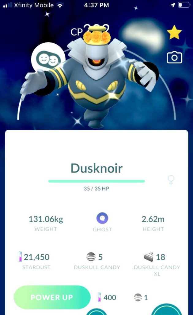 Beautiful shiny Dusknoir ✨