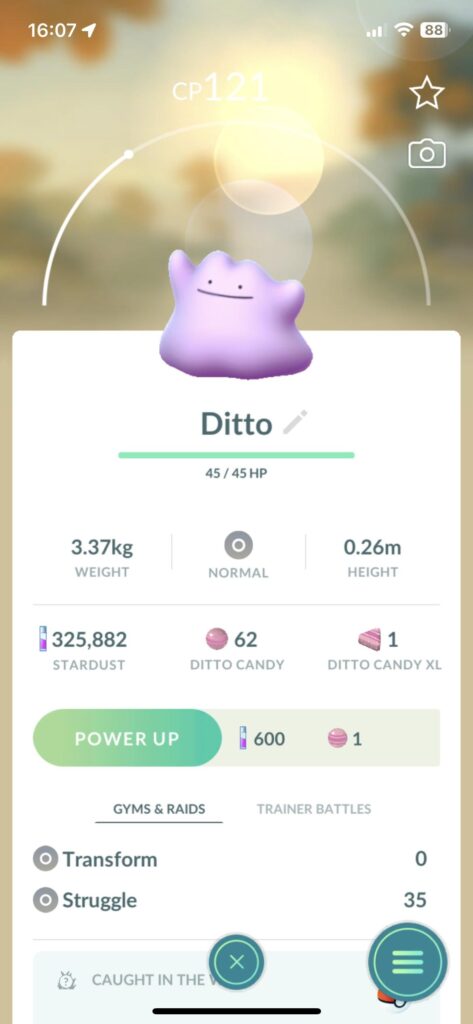 After years of being stuck on 2 ditto challenges I finally got one 😭