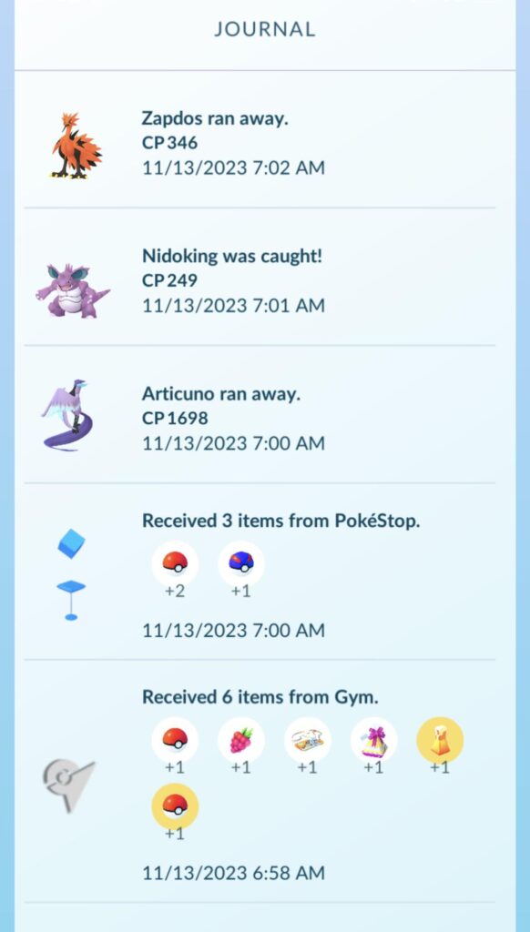 Just had two galar birds show up back to back