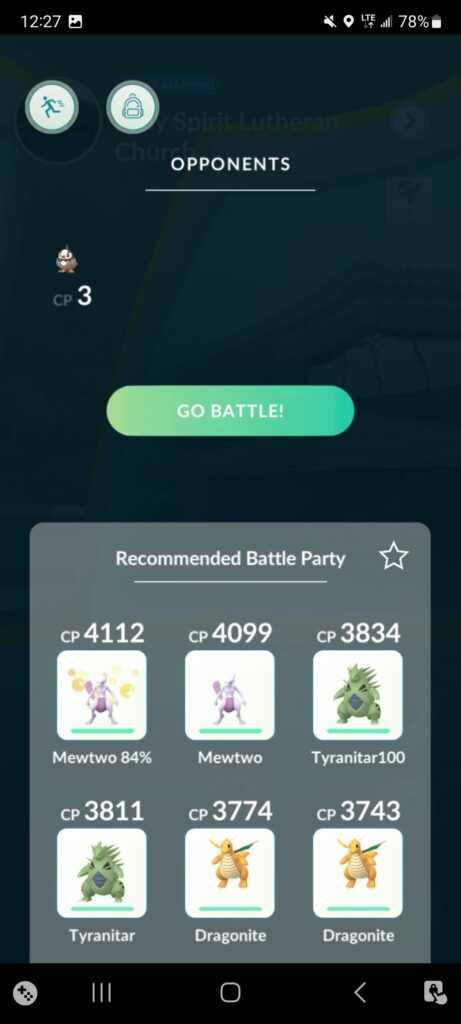 Recommended Party
