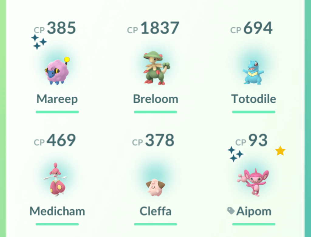 2 shinies in span of 2 minutes