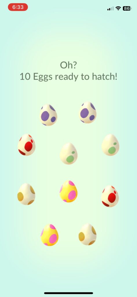 Every Egg Every Color Hatching All at Once.