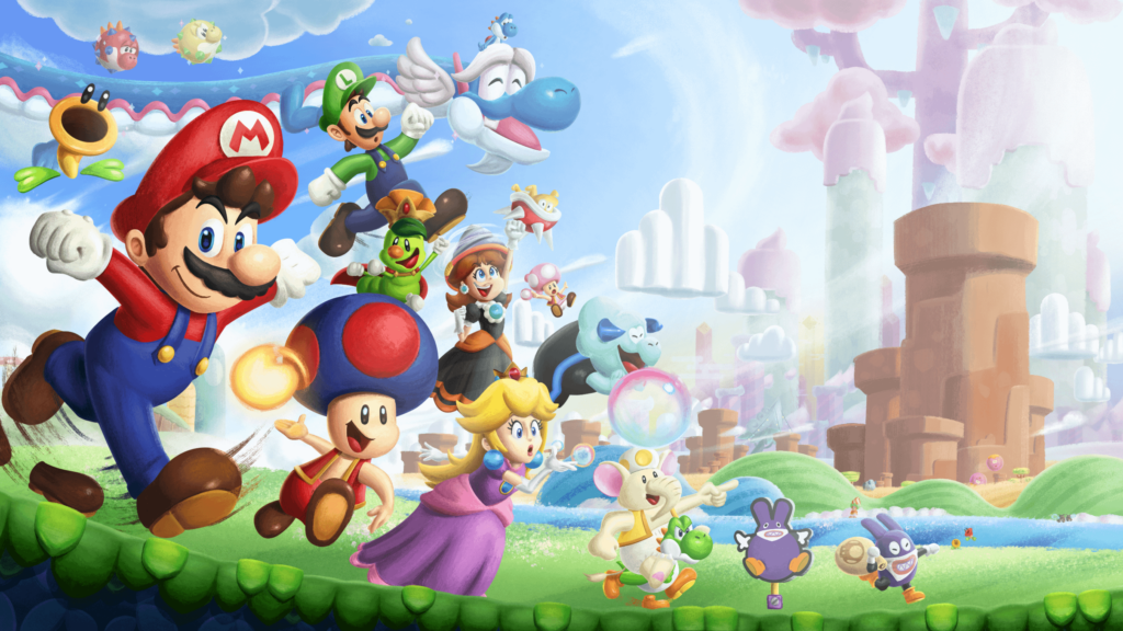 What a Wonderful World! (Mario Wonder Fanart)