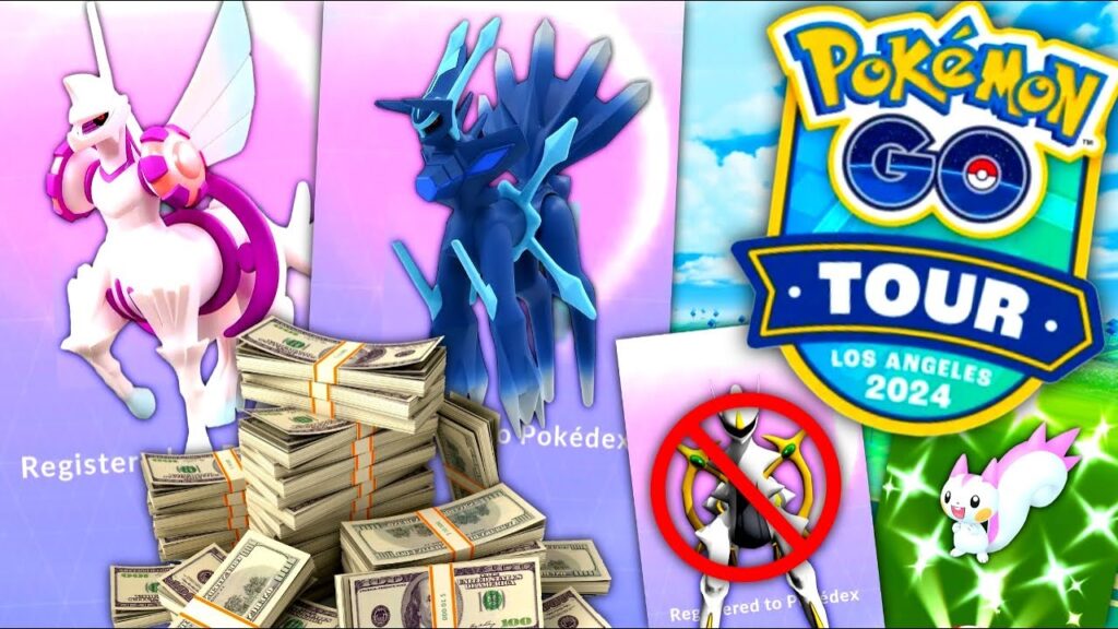 Sinnoh Tour LA 2024 worth going for Pokemon GO? // Origin Dialga + Origin Palkia? // Are you going?