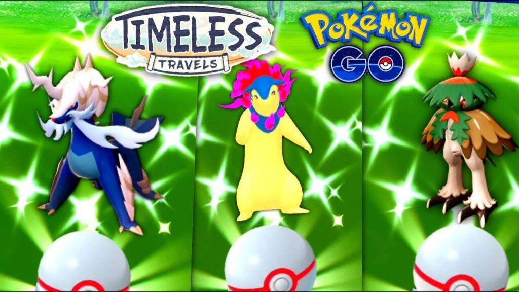 *MOVE LEAKS FOR TIMELESS TRAVELS* New shiny Hisuian Raid days & MORE XL CANDY in Pokemon GO