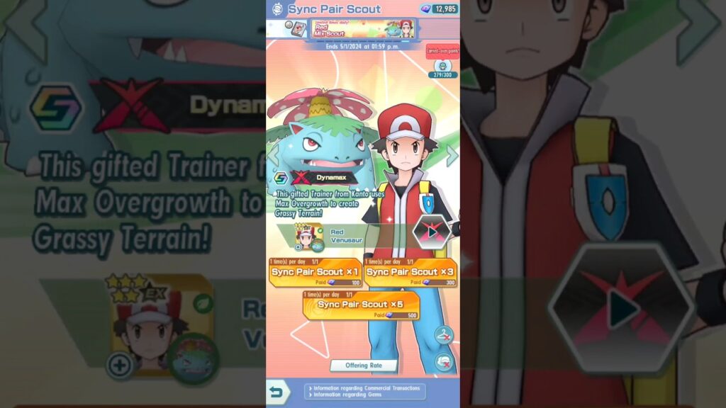ALMOST AT MAX SCOUT POINTS. WHO SHOULD I PICK?! | Pokemon Masters EX