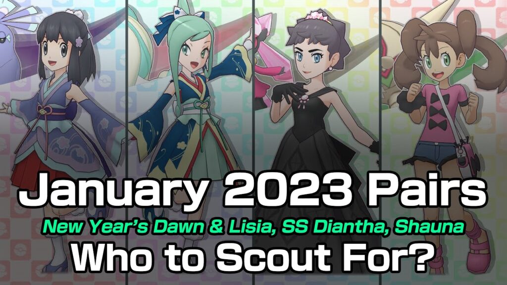[Pokemon Masters EX] JANUARY 2023 SYNC PAIRS: Who to Scout For?
