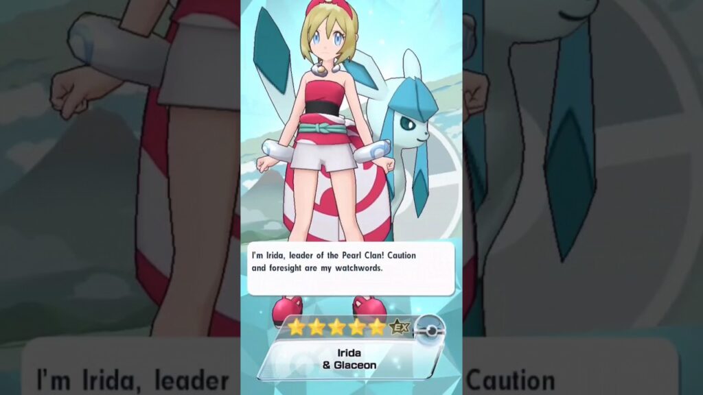 x2 28.8k Gems!! Glaceon and Irida #pokemon #pokemonmasters