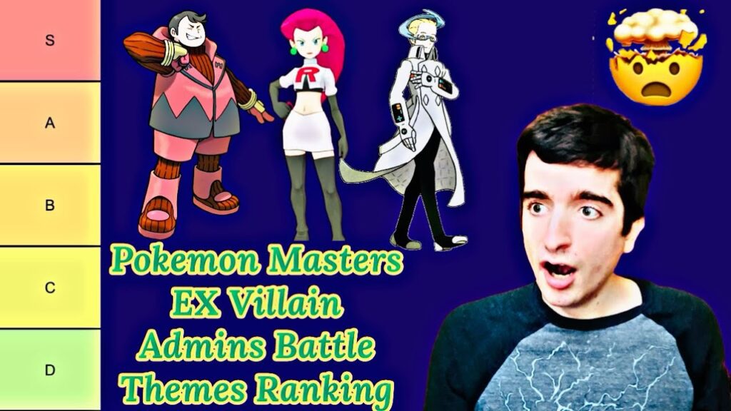 Ranking Pokemon Masters EX Villain Admins Battle Themes