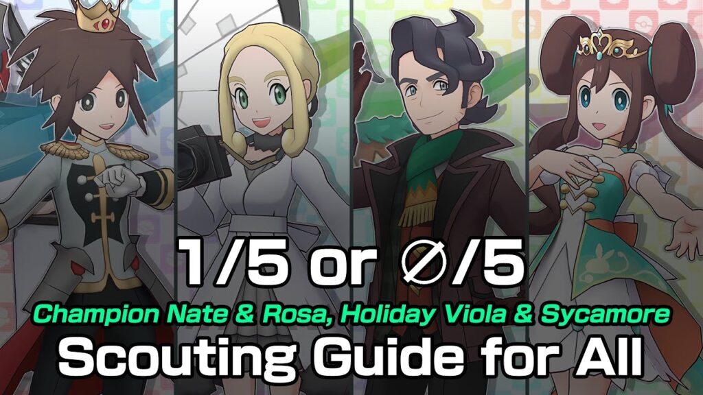 [Pokemon Masters EX] 1/5 OR NONE/5? Scouting Guide for All (December 2023)