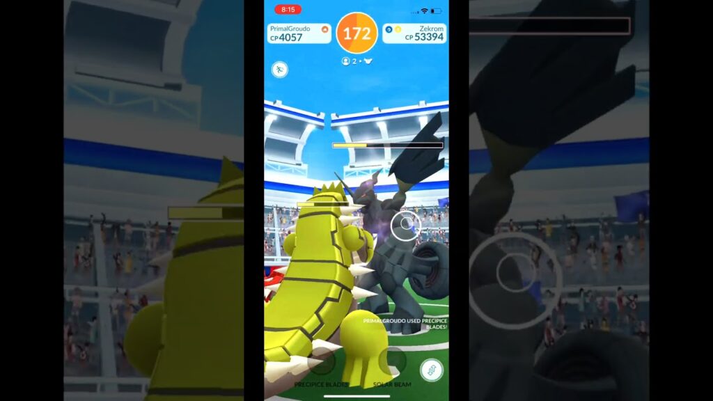 Zekrom Duo in Pokemon Go With 109 Seconds Remaining | Pokemon Go |