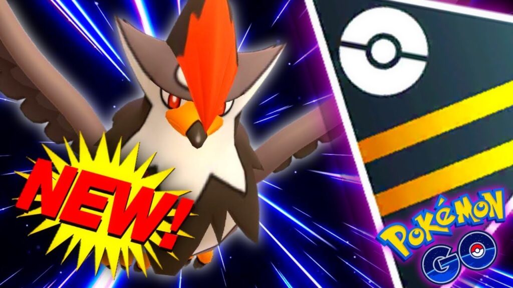 *FLY STARAPTOR* W/legacy Gust Crazy Damage in Ultra GO Battle League for Pokemon GO