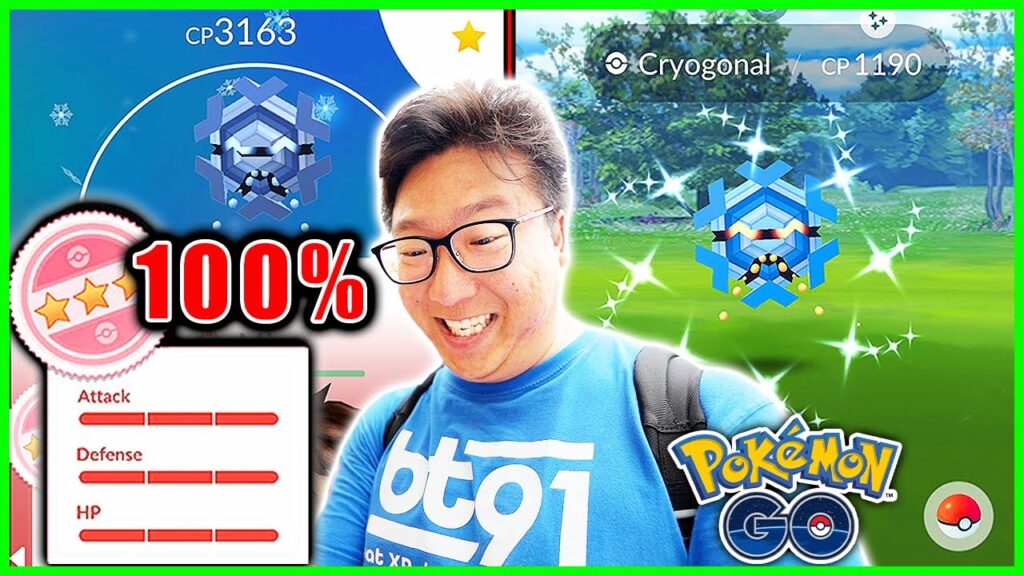 The First Ever Catch Mastery Event in Pokemon Go With a Hundo And Shiny Cryogonal Caught!