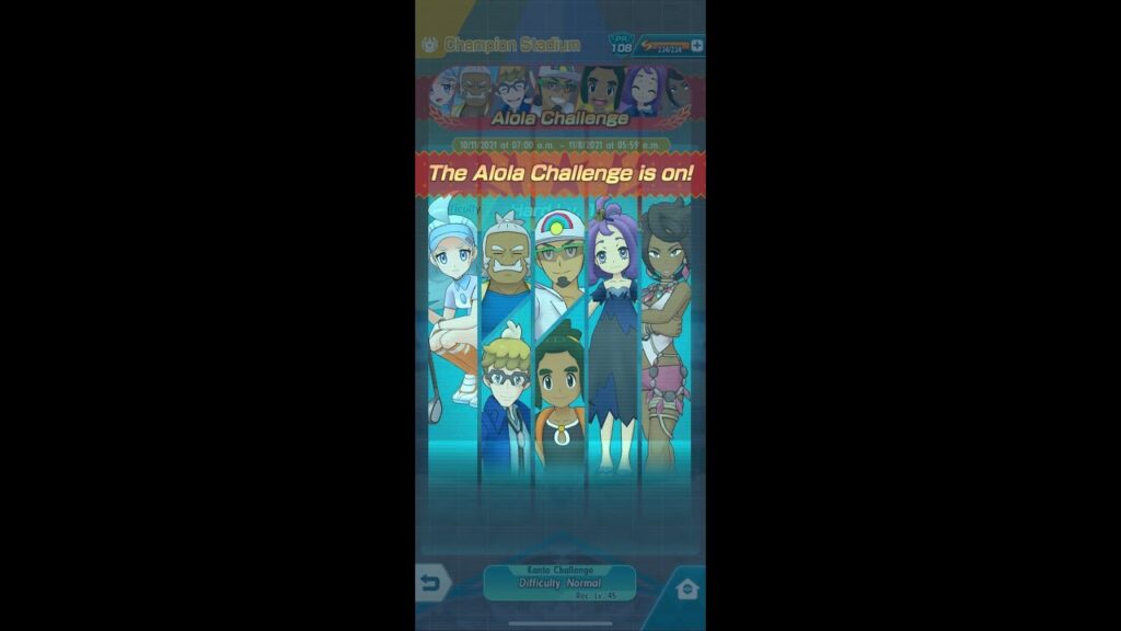 15K Alola Champion Stadium Gameplay | Full Playthrough | Pokemon Masters EX