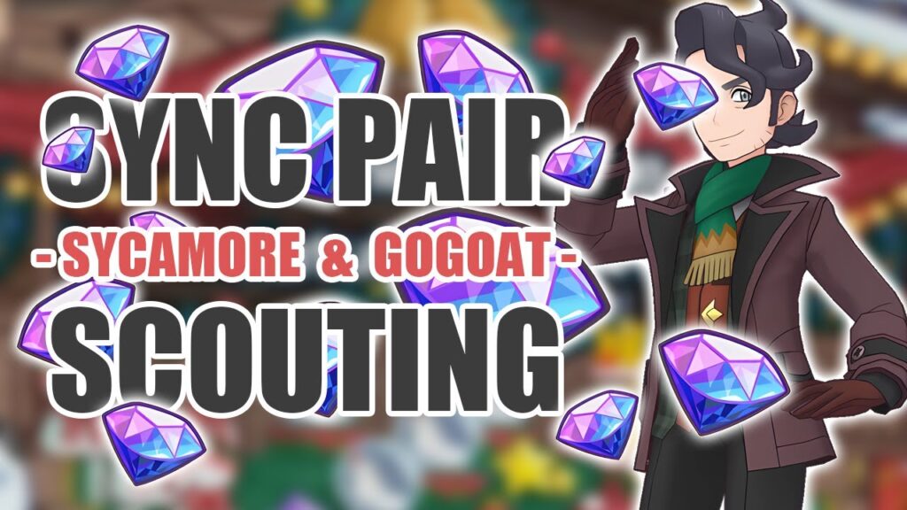 [Pokemon Masters EX] GRASSY GUARDIAN | Sync Pair Scout - Sycamore (Holiday 2023) and Gogoat