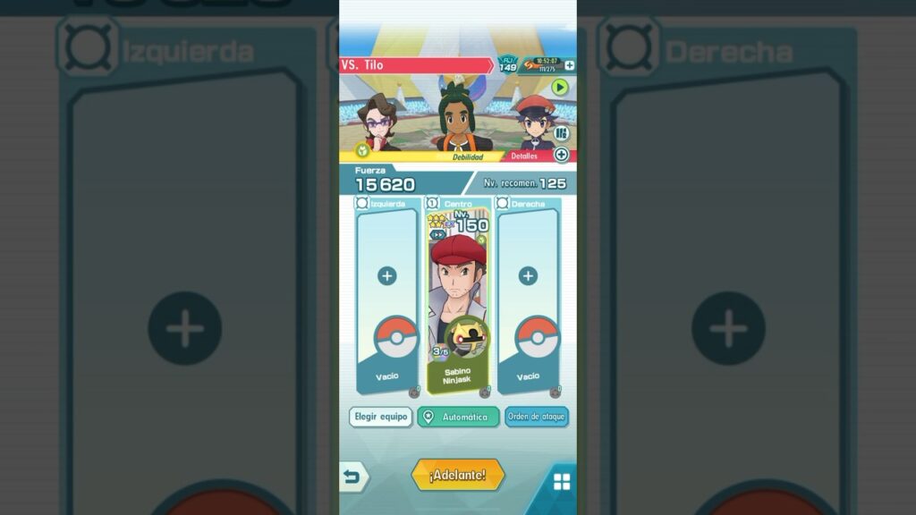 Sabino/Noland y Ninjask 1vs3 3000pts -Pokemon Masters EX- #pokemon #pokemonmasters